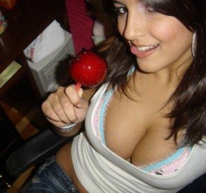 photo amateur Candy apple