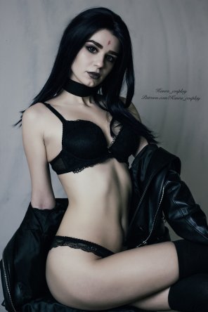 zdjęcie amatorskie Do you ever dream about goth girlfriend? Raven by Kanra_cosplay [self]