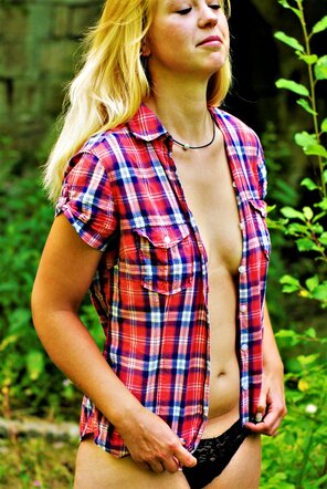 foto amateur Tina in the Woods-419