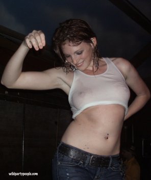 foto amateur Abdomen Navel Stomach Beauty Jeans 