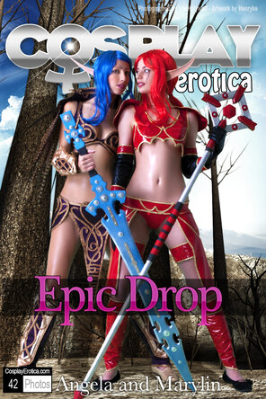 Carnal Cosplay Erotica Angela and Marylin – Epic Drop (World of Warcraft) – 42 pics