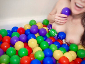 Giving new meaning to "balls deep"
