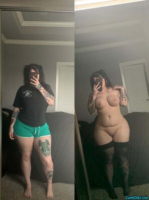 amateur photo Busty Goth Chick 2