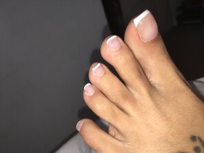 amateur-Foto Sexy toes spreading