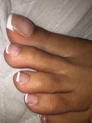 foto amadora Sexy toes spreading