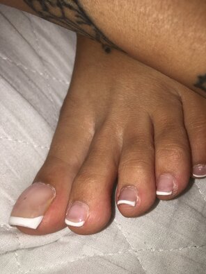foto amateur Sexy toes spreading