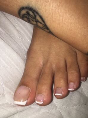 foto amateur Sexy toes spreading