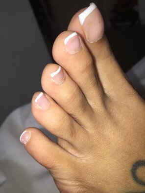 foto amatoriale Sexy toes spreading