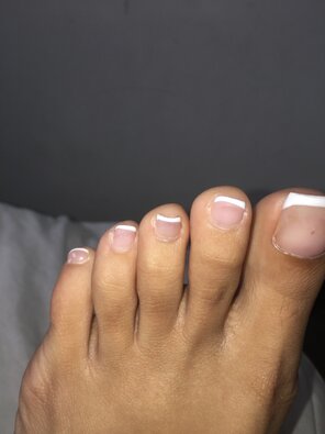 zdjęcie amatorskie Sexy toes spreading