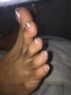 amateur-Foto Sexy toes spreading
