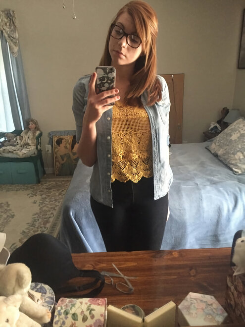 Cute busty slut Kristy huge tits (74)