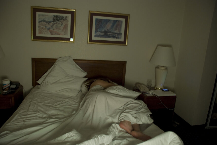 Sleeping in the Hotel Room 2