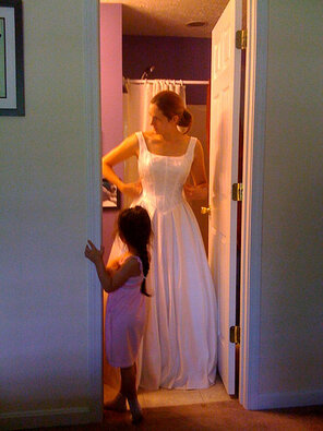 zdjęcie amatorskie Wedding Dress