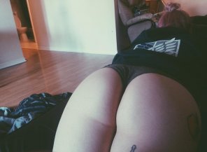 amateur-Foto Attack on booty