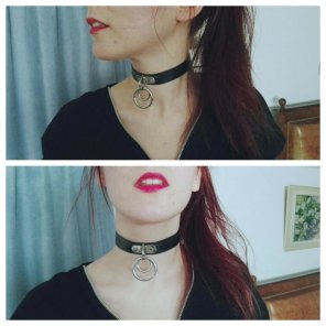 amateurfoto With my pretty collar on