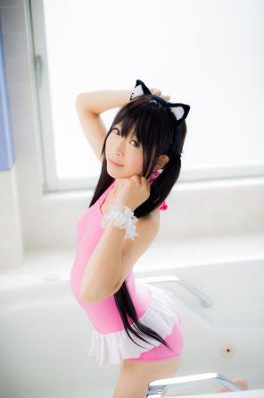 amateur-Foto Clothing Pink Japanese idol Gravure idol Beauty 