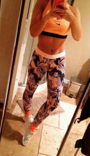 foto amadora Clothing Sportswear Muscle Selfie Leg 