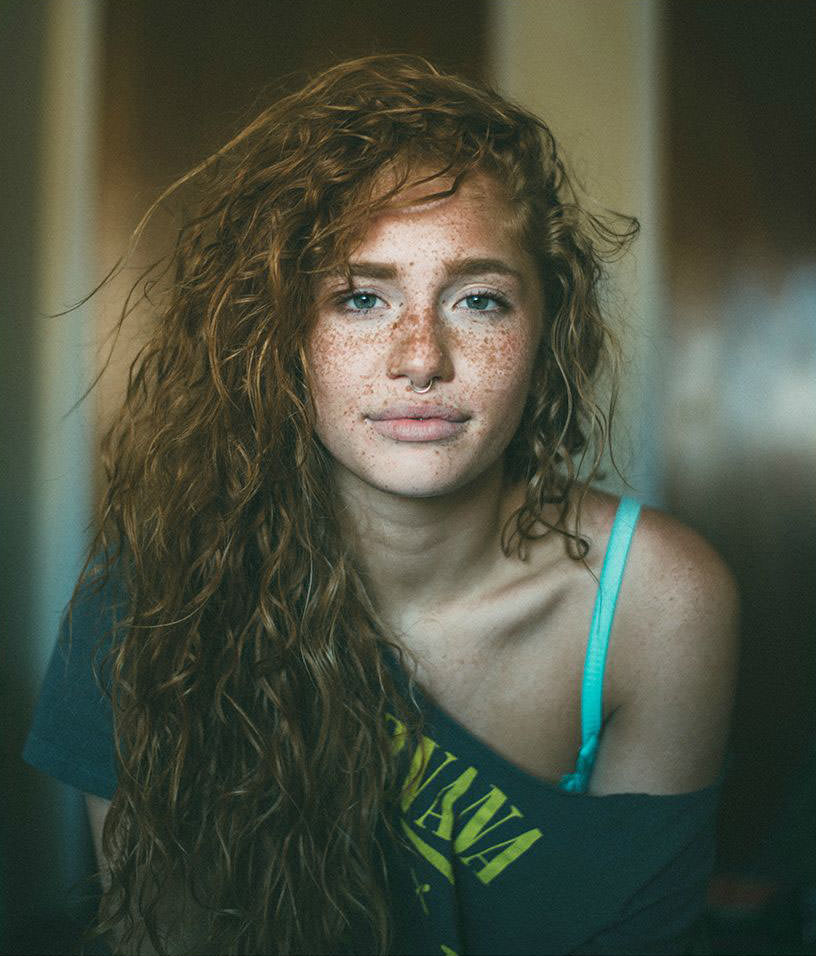 Freckles and nose ring Porn