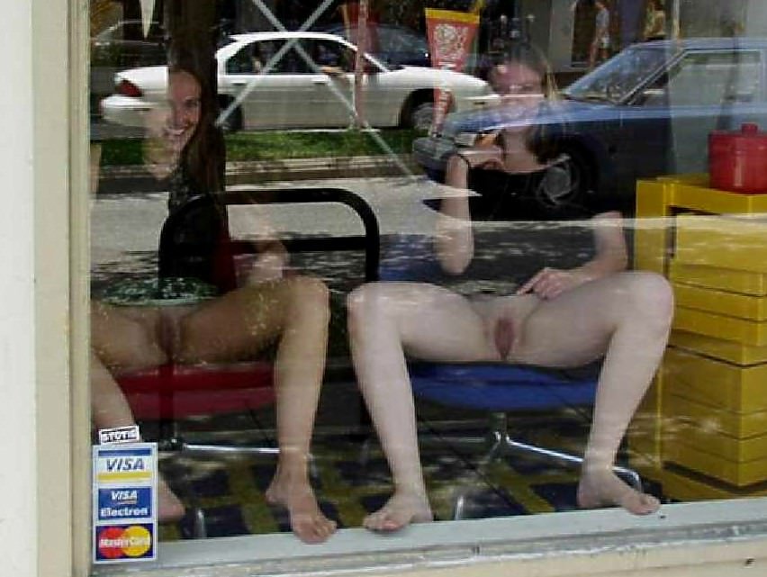 Shocking window display