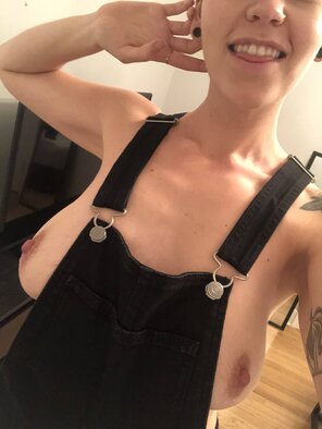 amateur photo Can overalls be sexy?!