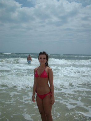 foto amatoriale Beach girl