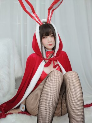 amateur pic Baiyin811 (白银81) - 圣诞兔女郎 (49)
