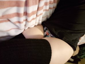 zdjęcie amatorskie Stockings are my [f]avorite thing!