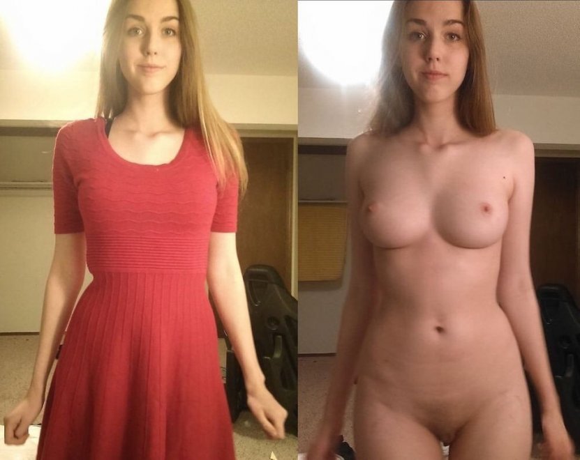 Red Dress nude
