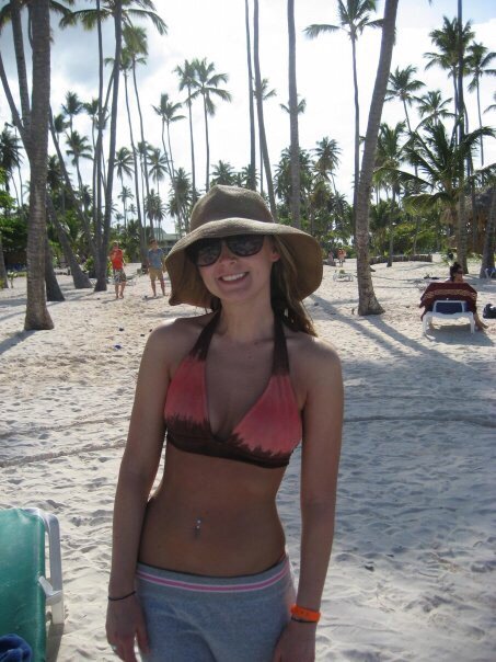 Floppy Hat on the Beach
