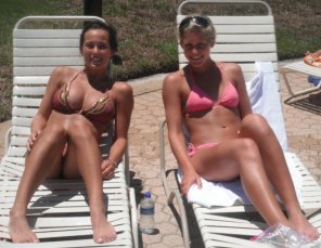 photo amateur Sun tanning Bikini Vacation Fun Summer 
