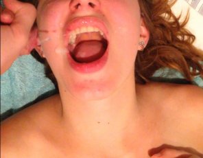 Nothing quite like a stranger's cum on my face