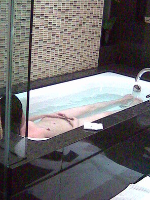 foto amadora Bath Tub