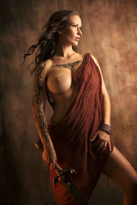 Amazon Warrior nude