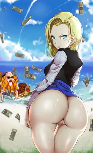 foto amatoriale Android-18-Aboart-Dragon-Ball-Z-Hentai-680x1118