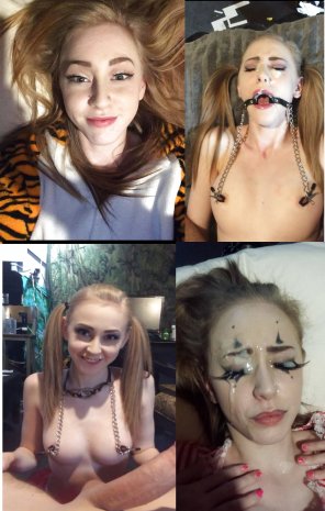 foto amateur From cute tiger to cumslut