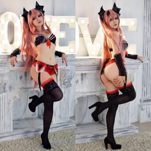 foto amadora [SELF] Which side is your favorite? ~ Krul Tepes by Evenink_cosplay