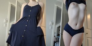 foto amadora My dress has pockets! ðŸ˜„ [OC]
