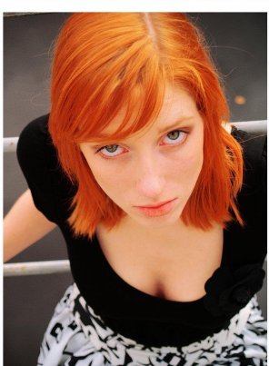 zdjęcie amatorskie Cute redhead