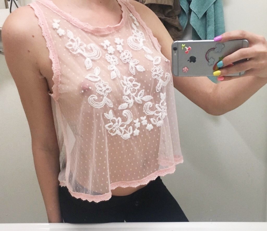 Skinny Amateur Ali Has Puffy Nipples - tumblr_o8d9r2OIJY1t61f7xo1_1280 Porn  Pic - EPORNER