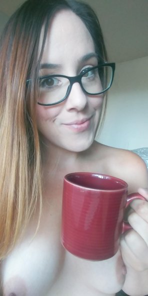 amateur photo How about a little MILF with your morning coffee?