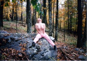 foto amatoriale Amateur enjoying some time in nature.