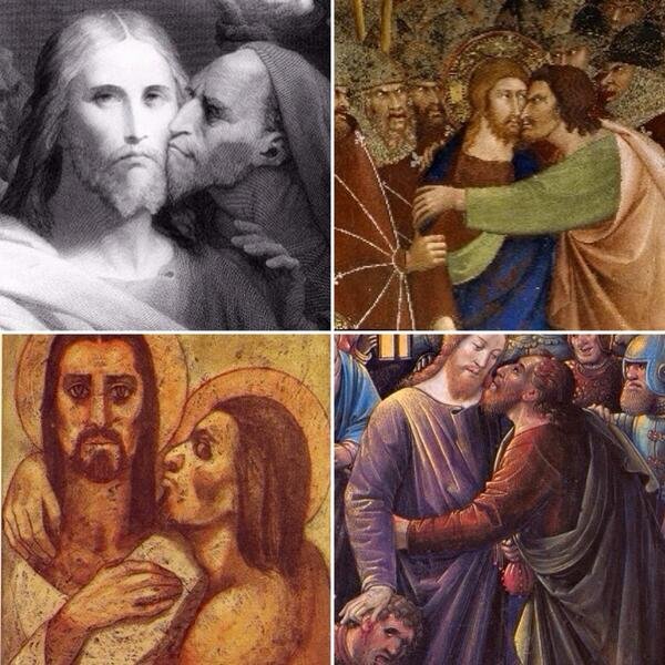 I think Judas's biggest crime was never understanding personal space.