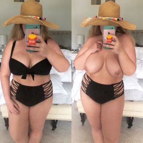 My first on/off bikini!