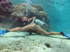 photo amateur Underwater Splits