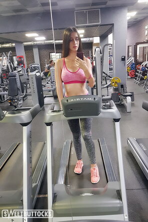foto amadora In the gym ðŸ‘Œ
