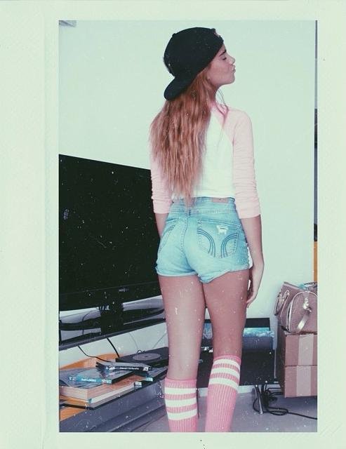 Shorts and a cap