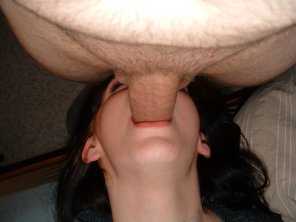 amateur-Foto deep mouth
