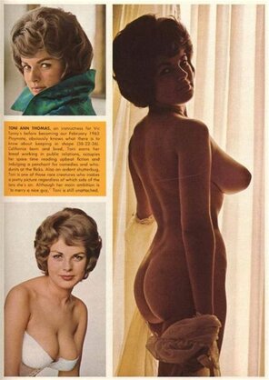 amateurfoto Toni Ann Thomas, February 1963 Playmate, another Oldie but Torpedo-y