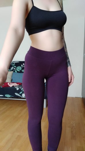 First trip to yoga [f]