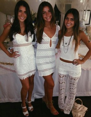 Dressed in white, but not virginal
